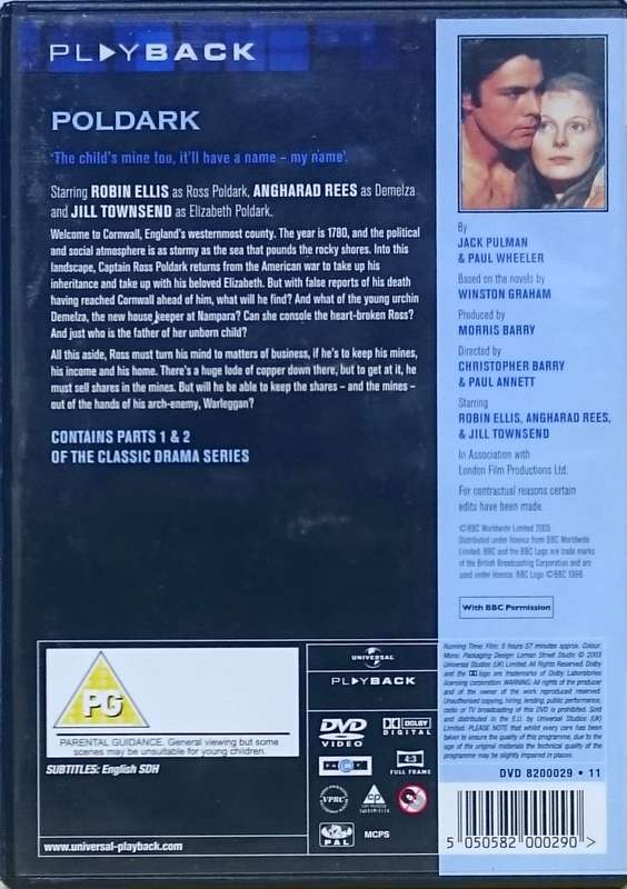Poldark Series 1 DVD