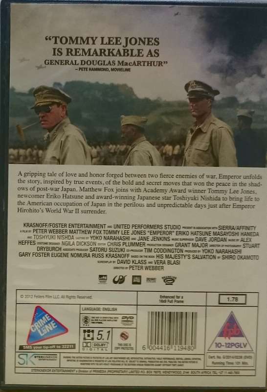 Emperor DVD