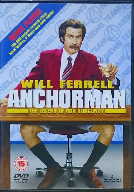 Anchorman DVD