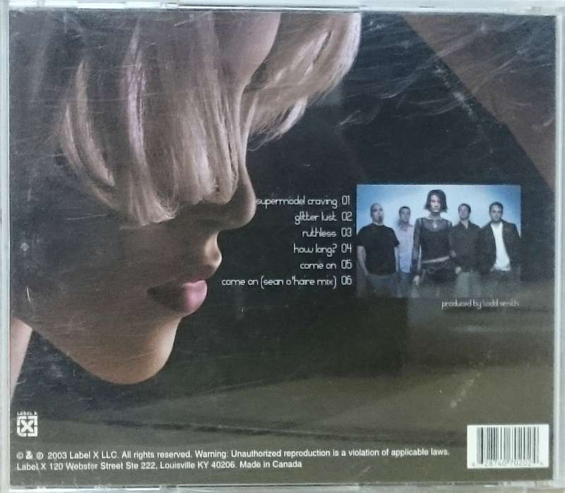 Waterproof Blonde glitter lust CD