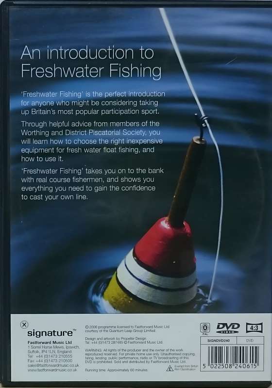 An Introduction to Freshwater Fishing DVD