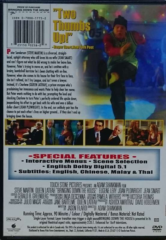 Bringing down the House DVD