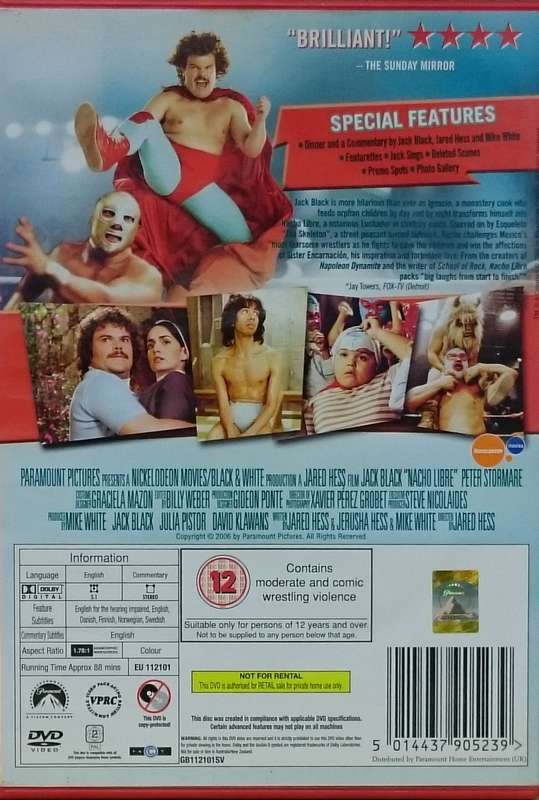 Nacho Libre DVD