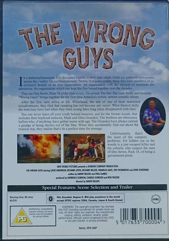 The Wrong Guys DVD