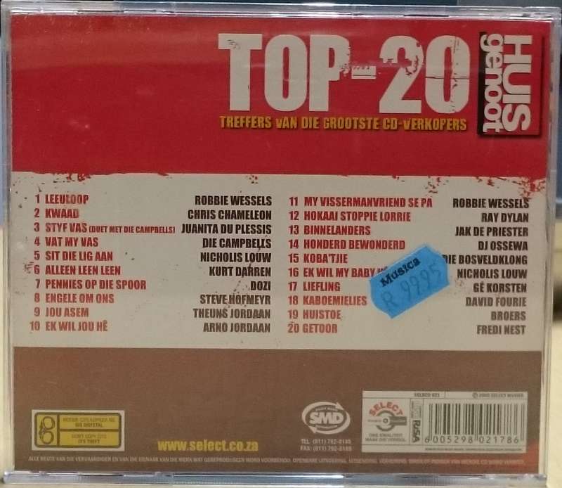 Huisgenoot Top-20 Treffers CD