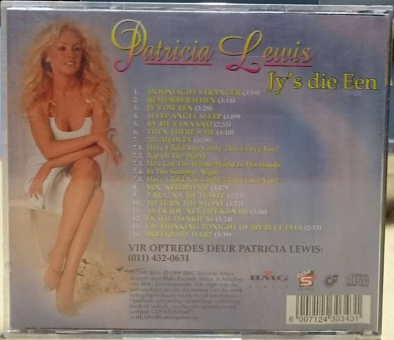 Patricia Lewis Jy's die Een CD