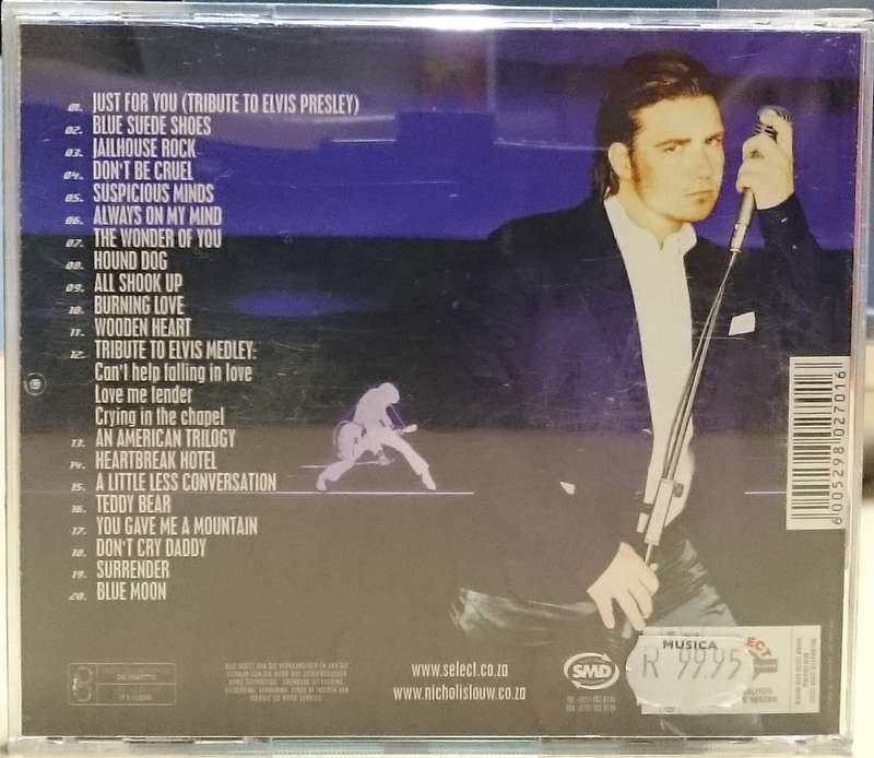 Nicholis Louw Elvis on my  mind CD