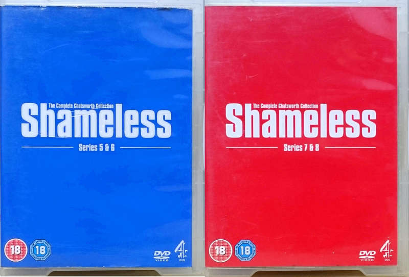 Shameless Season 5-8 DVD