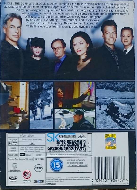 NCIS Season 2 DVD