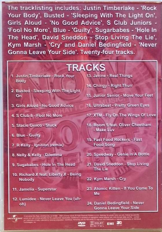 Now That's What I call Music! 2004 DVD