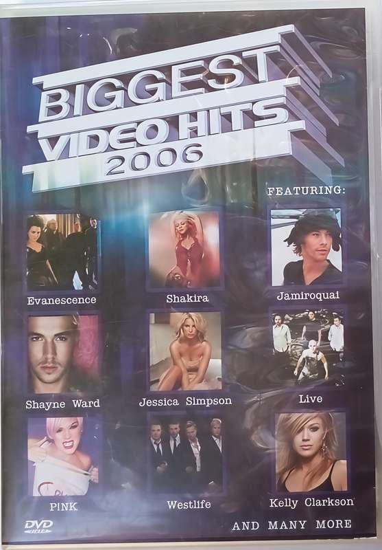 BIGGEST VIDEO HITS 2006 DVD