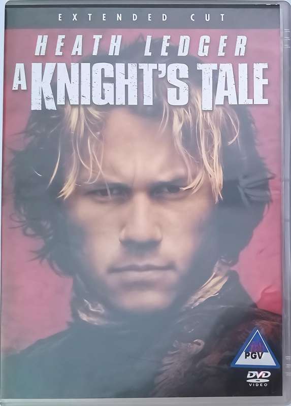 A KNIGHT'S TALE Heath Ledger DVD