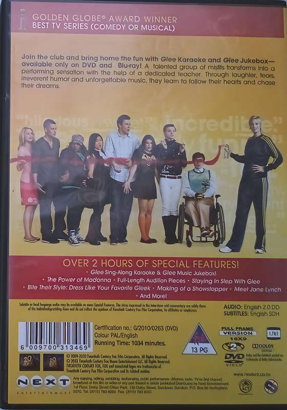 GLEE complete first season 7DVD