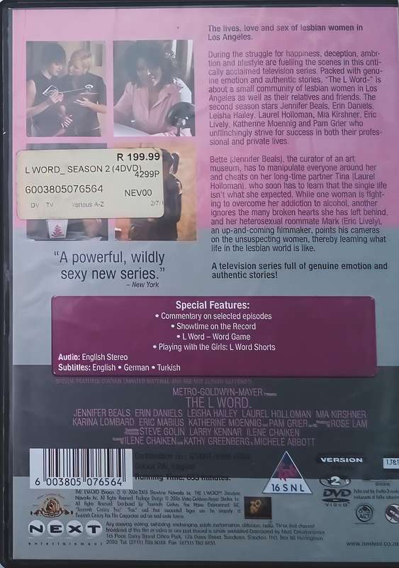 THE L WORD complete second season