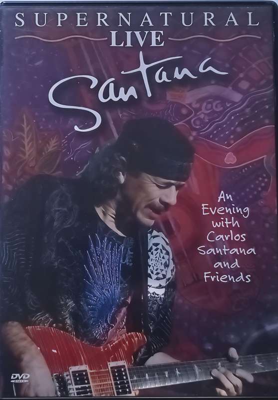 SANTANA Supernatural Live dvd