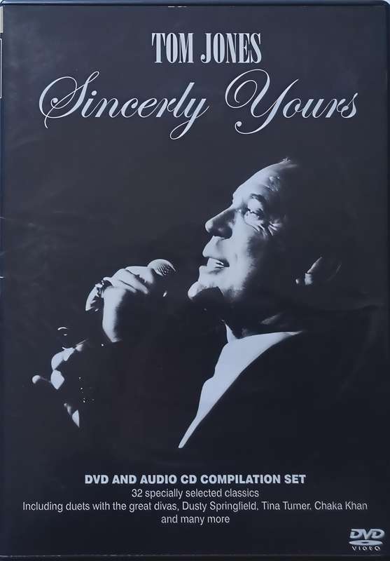 TOM JONES Sincerely Yours DVD+CD