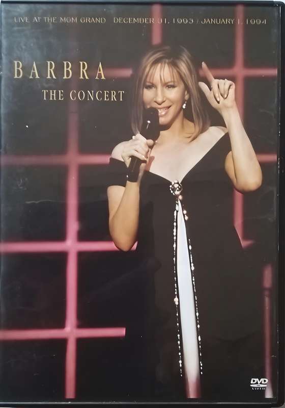 BARBRA The Concert dvd