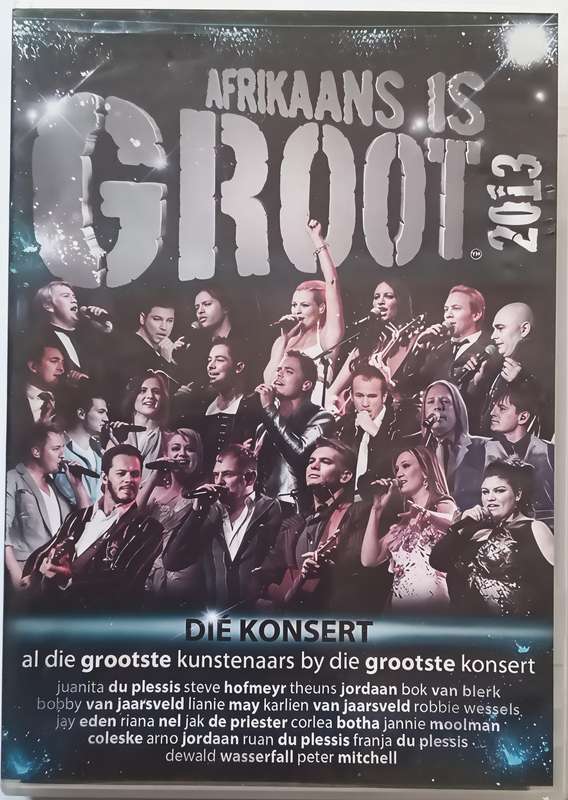 AFRIKAANS IS GROOT 2013 dvd