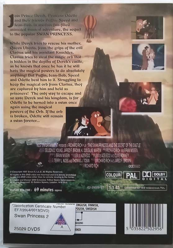 The Swan Princess and the Secret of ...