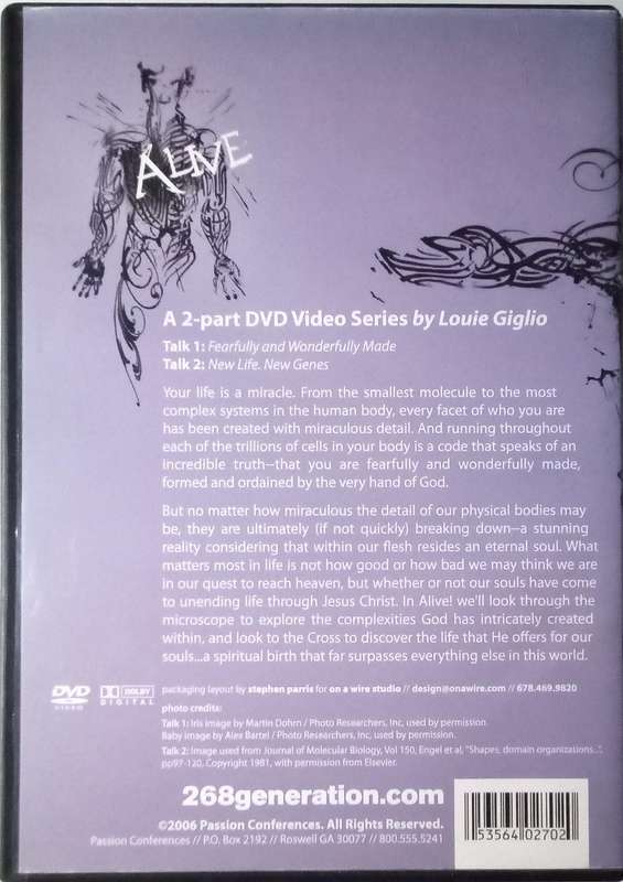 ALIVE Louie Giglio DVD