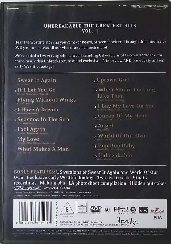 Westlife Unbreakable The Greatest Hits