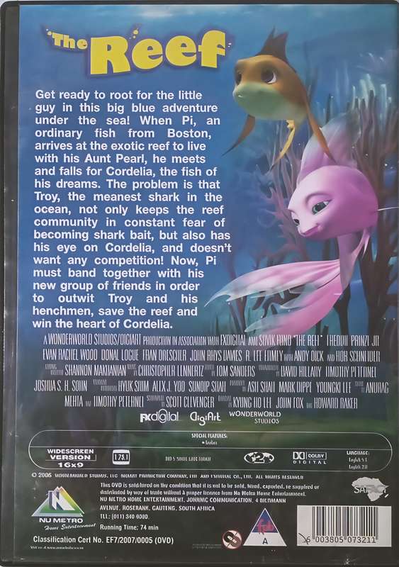 THE REEF DVD