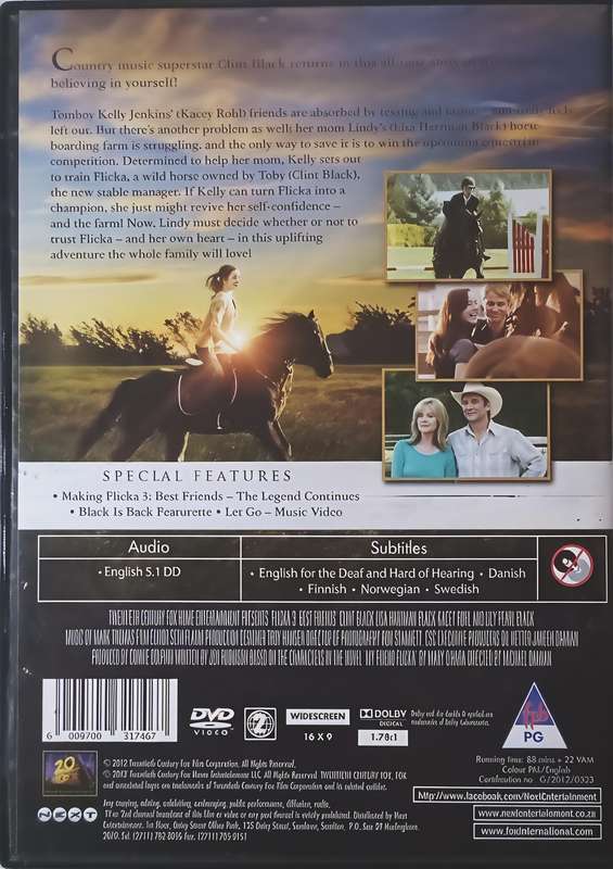 FLICKA 3 Best Fiends DVD