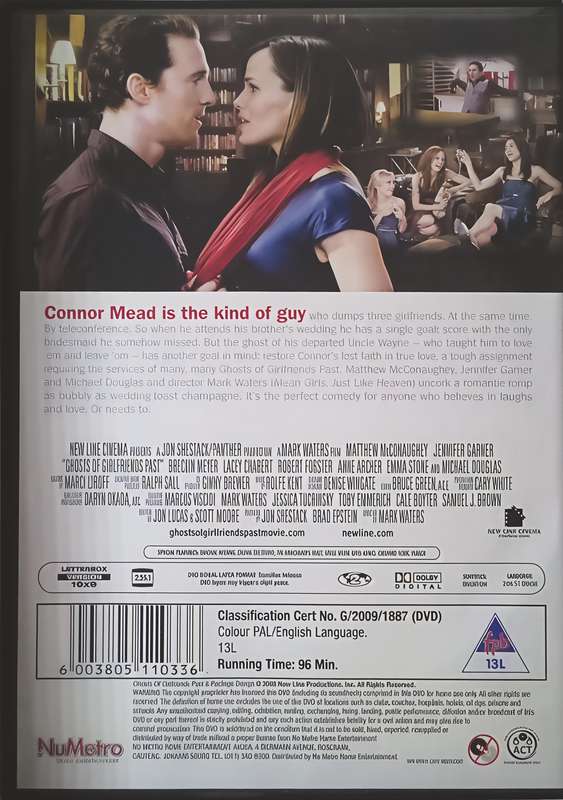 GHOSTS OF GIRLFRIENDS PAST DVD