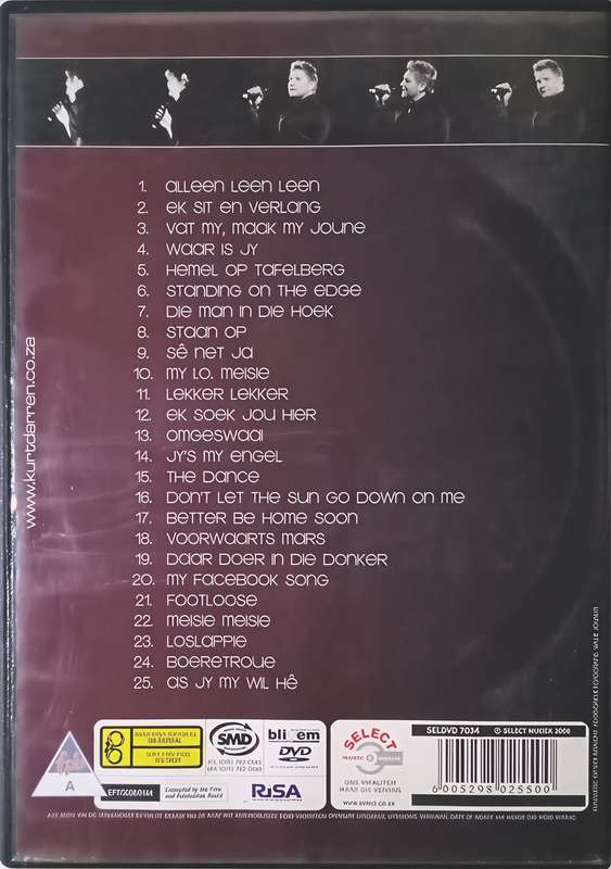 KURT DARREN Treffers Live DVD