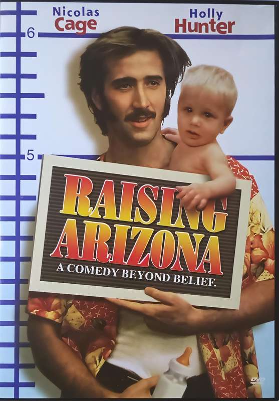 RAISING ARIZONA Nicolas Cage DVD