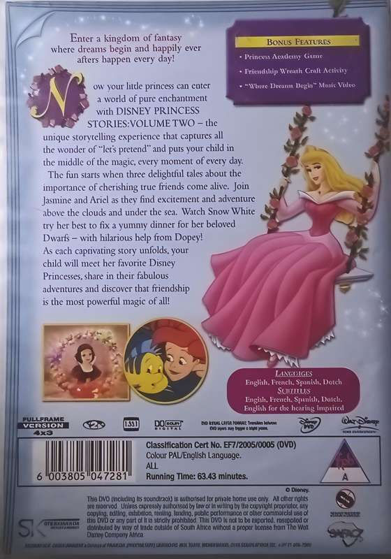 PRINCESS STORIES Volume Two DVD