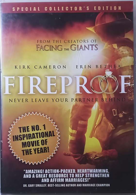 FIREPROOF Kirk Cameron DVD