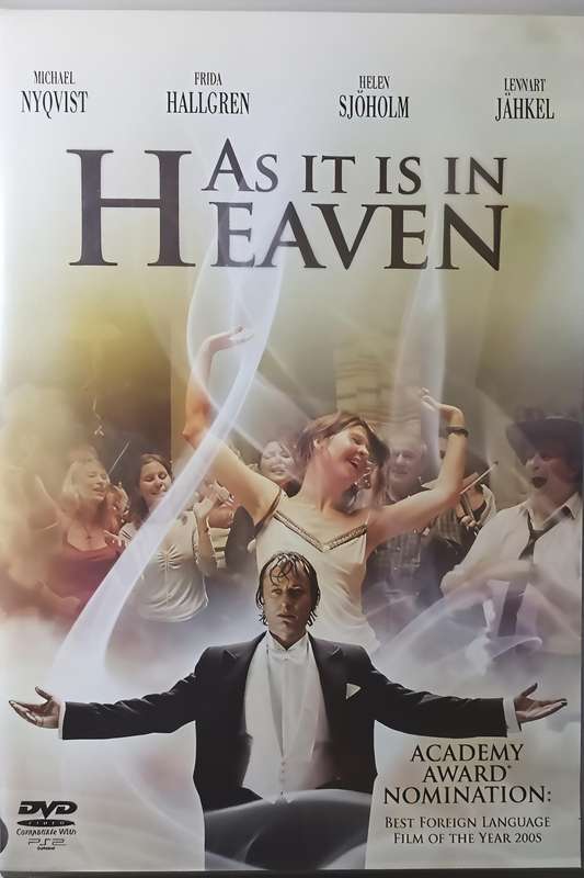 AS IT IS IN HEAVEN DVD
