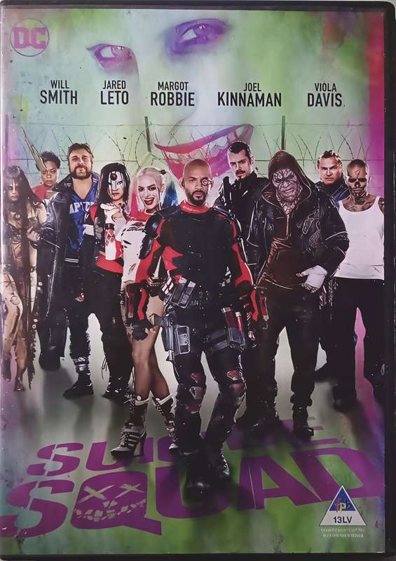SUICIDE SQUAD Will Smith DVD