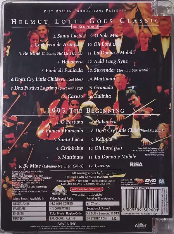 HELUMT LOTTI goes CLASSIC DVD