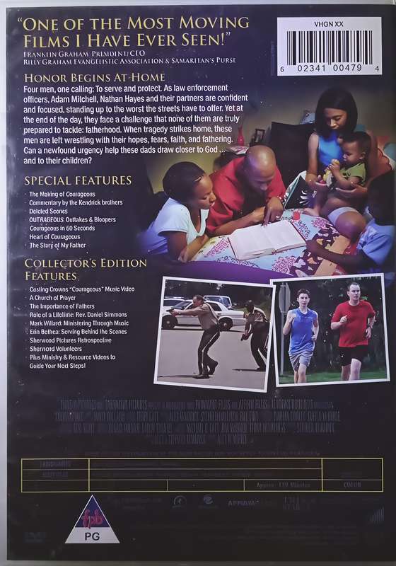 COURAGEOUS DVD