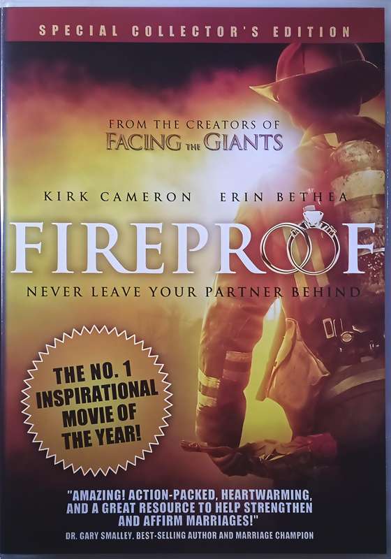 FIREPROOF Kirk Cameron DVD