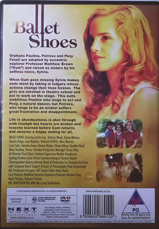 BALLET SHOES Emma Watson DVD