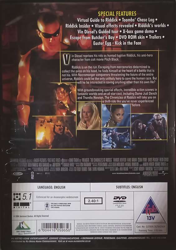 The Chronicles of RIDDICK Vin Diesel