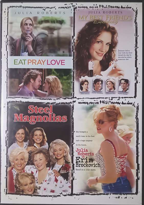 JULIA ROBERTS Collection 4 disc DVD