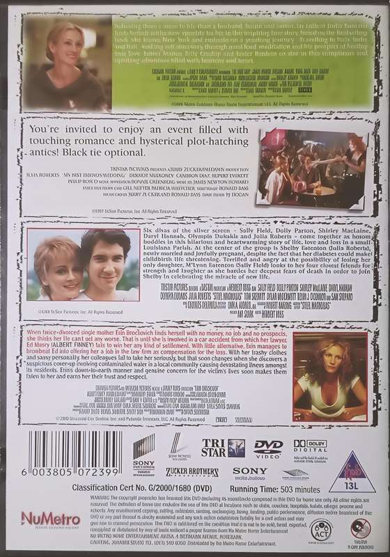 JULIA ROBERTS Collection 4 disc DVD