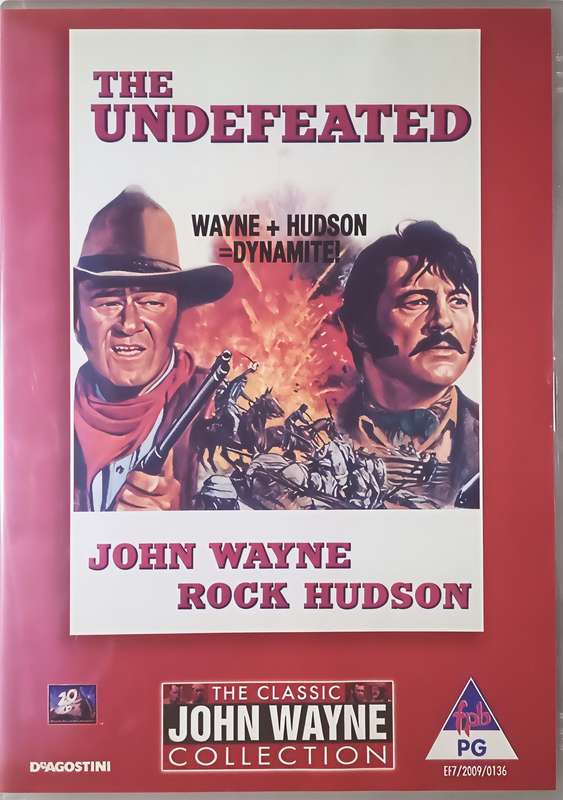 THE UNDEFEATED John Wayne DVD