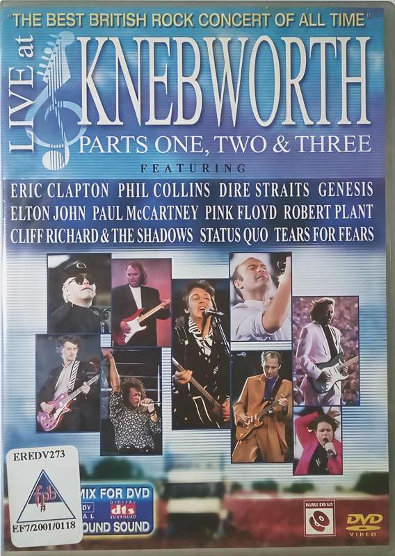 LIVE AT KNEBWORTH PARTS 1, 2 & 3
