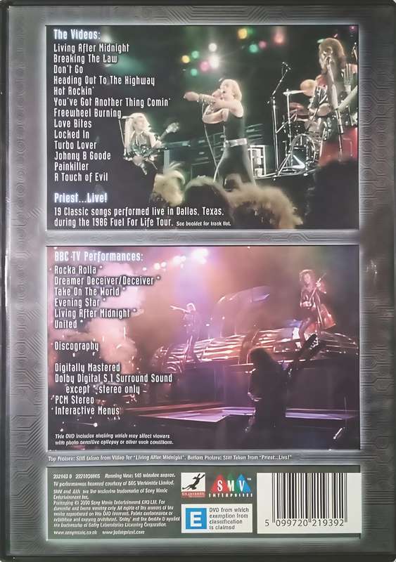 JUDAS PRIEST Electric Eye DVD