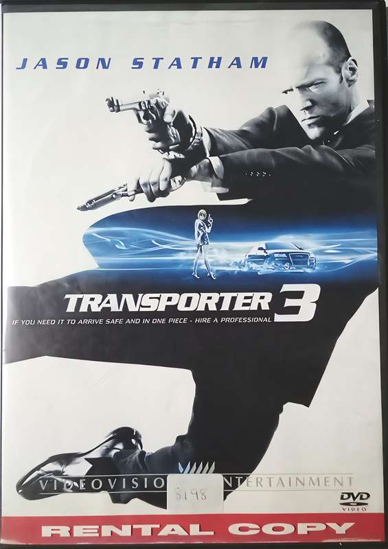 TRANSPORTER 3 Jason Statham DVD