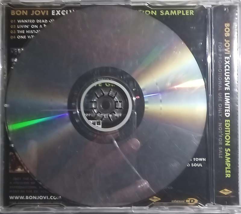 BON JOVI Edition Sampler CD Single