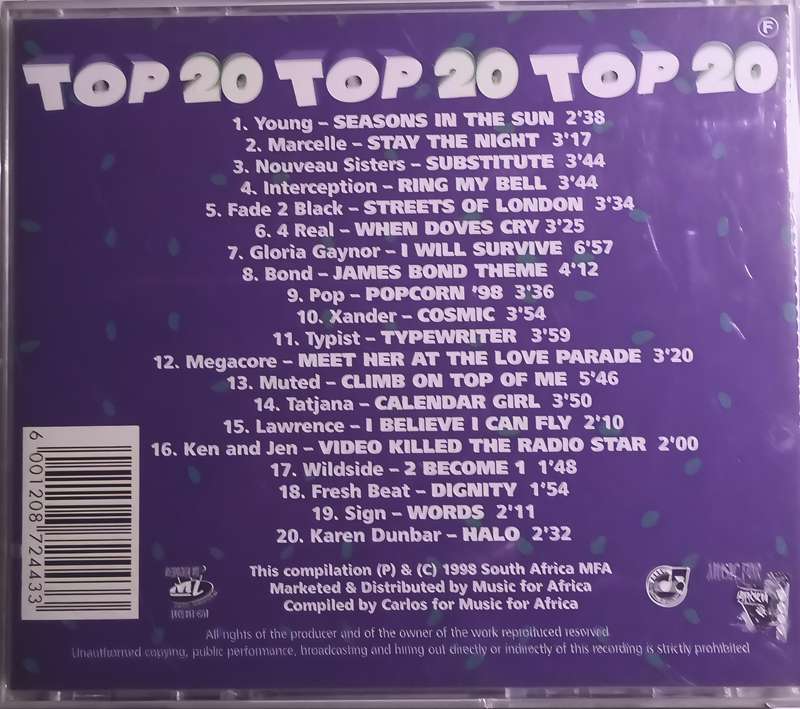 TOP 20 VOL 3 CD