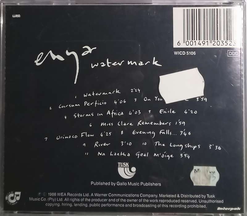 ENYA Watermark CD