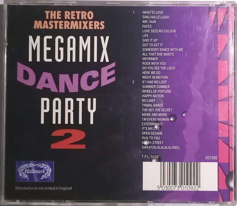 MEGAMIX DANCE PARTY 2 CD