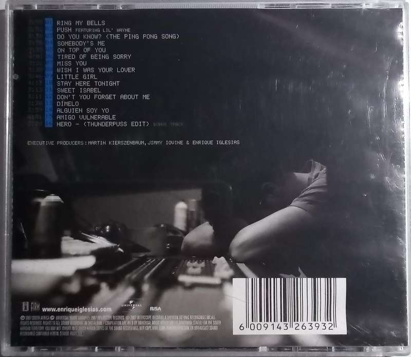 ENRIQUE IGLESIAS Insomniac CD
